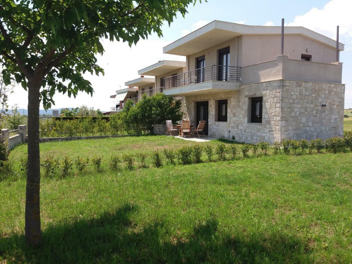 Alkyoni House In Afytos Villa Bagian luar foto